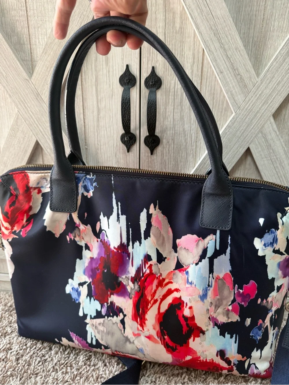 🌸 STUNNING KATE SPADE BLURRY/HAZY FLORAL 2piece MATCHED SET 🌸EUC